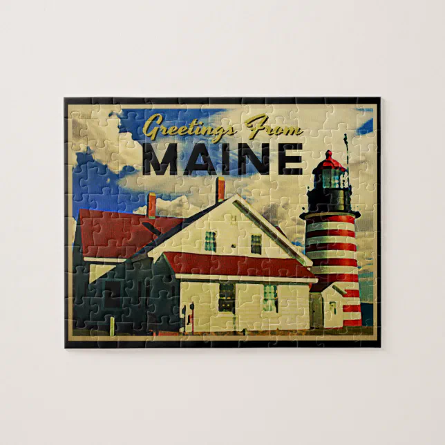 Greetings From Maine Lighthouse Jigsaw Puzzle Zazzle   Greetings From Maine Lighthouse Jigsaw Puzzle Rd4cdbc2a49734ea9918485e5c7d187ad Amb0f 8byvr 644.webp