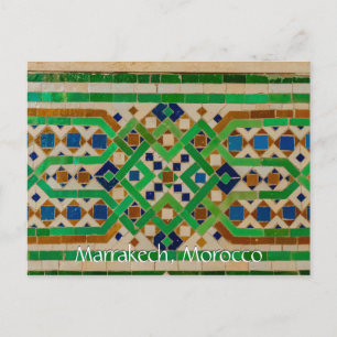 Greetings from Marrakech Morocco Postcard
