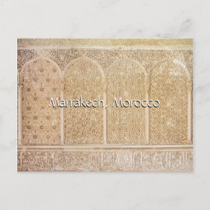 Greetings from Marrakech Morocco Postcard