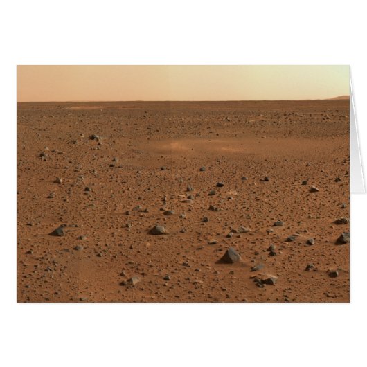Greetings From Mars Cards (Front Horizontal)