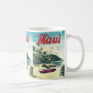 Greetings From Maui, Hawaii Coffee Mug