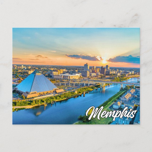 Greetings From Memphis, Tennessee, USA Postcard (Front)