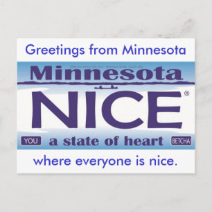 Greetings from Minnesota NIce Postcard