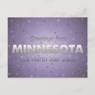 Greetings from Minnesota Postcard