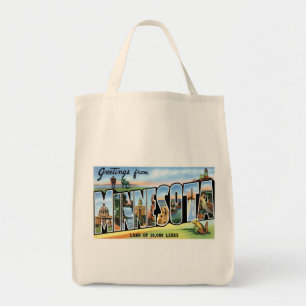 Greetings from Minnesota Tote Bag