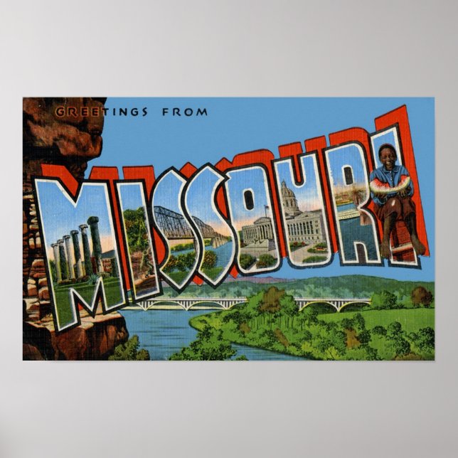 Greetings from Missouri Poster (Front)