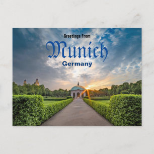 Greetings from Munich Germany Postcard