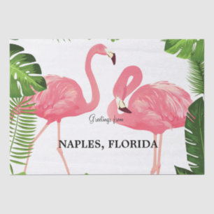 Greetings from Naples, Florida Tissue Paper