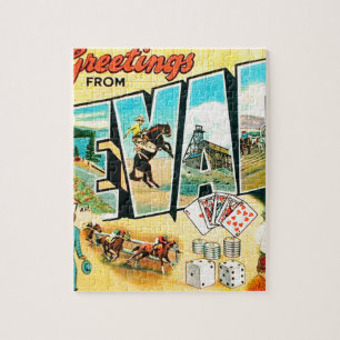 Greetings From Nevada Jigsaw Puzzle