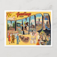 Greetings from Nevada Vintage Travel