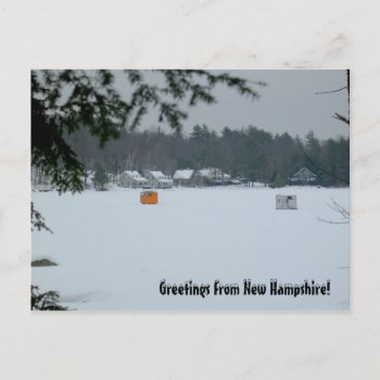 Greetings From New Hampshire Postcard by pamdicar at Zazzle