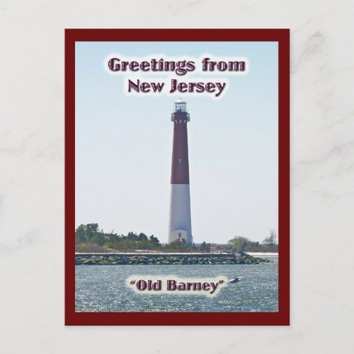 Greetings From New Jersey NJ Postcard