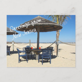 Greetings from New Jersey Postcard