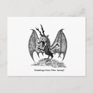 Greetings from New Jersey! Postcard