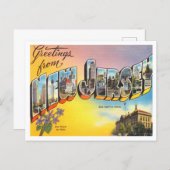 Greetings from New Jersey Vintage Travel Postcard (Front/Back)
