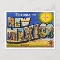 Greetings from New Mexico Vintage Travel
