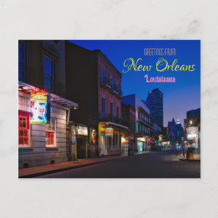 Greetings from New Orleans Louisiana Postcard