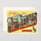 Greetings from New Orleans, Louisiana Travel Postcard (Front/Back)