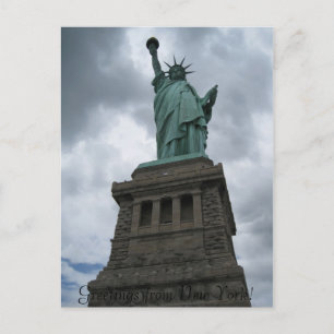 Greetings from New York! Postcard
