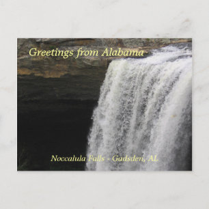 Greetings from Noccalula Falls Postcard