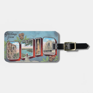  Greetings from Ohio Luggage Tag