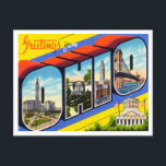 Greetings from Ohio Vintage Travel Postcard<br><div class="desc">Greetings from Ohio Vintage Travel Postcard</div>