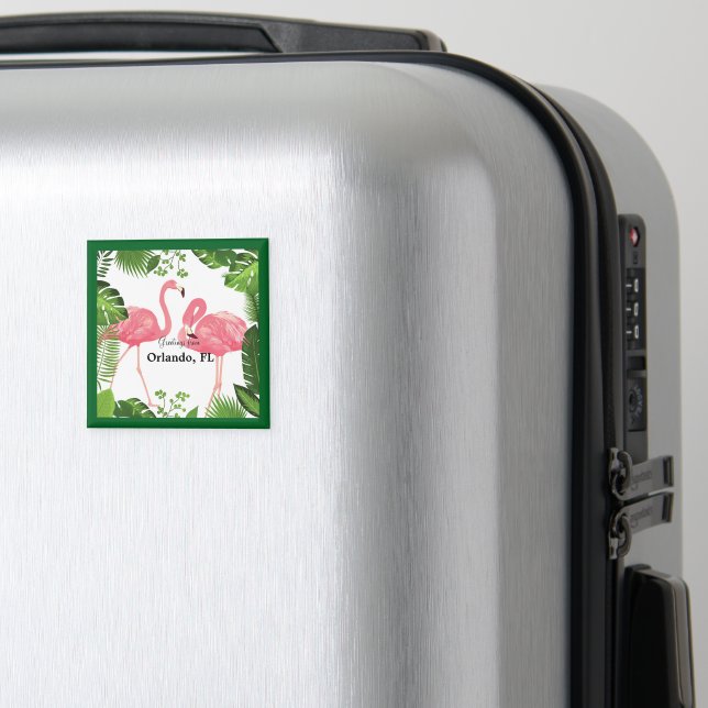 Greetings from Orlando, Florida Magnet (In Situ (Luggage))