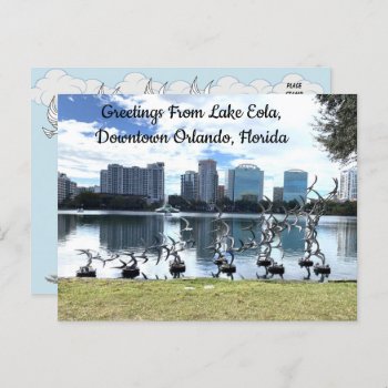 Greetings From Orlando  Florida - Postcard by CatsEyeViewGifts at Zazzle