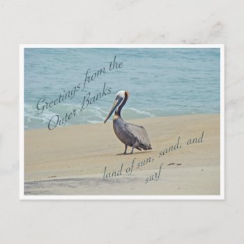 Greetings From Outer Banks Obx Nc Postcard by CarolsCamera at Zazzle