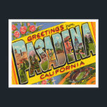 Greetings from Pasadena, California Vintage Travel Postcard<br><div class="desc">Greetings from Pasadena,  California Vintage Travel Postcard</div>