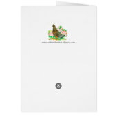 Greetings from Pennsylvania Ruffed Grouse Laurel Cards (Back)