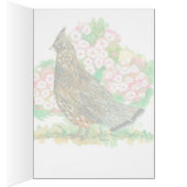 Greetings from Pennsylvania Ruffed Grouse Laurel Cards (Inside (Right))