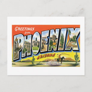 Greetings from Phoenix Postcard