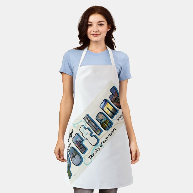Greetings from Portland Apron (Worn)