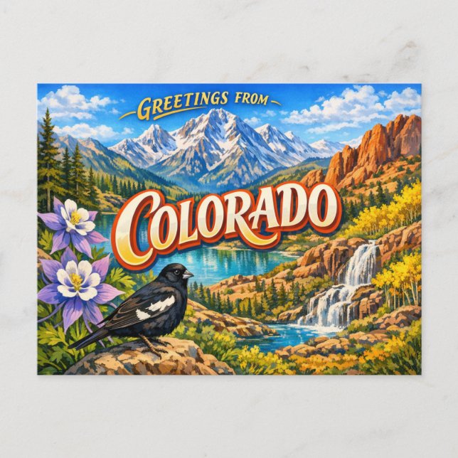 Greetings From Postcard  (Front)