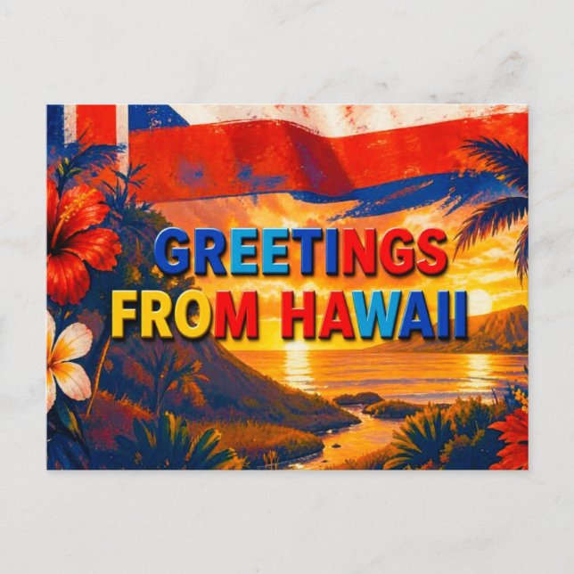 Greetings From Postcard  (Front)
