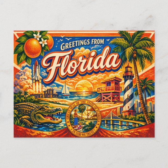 Greetings From Postcard  (Front)