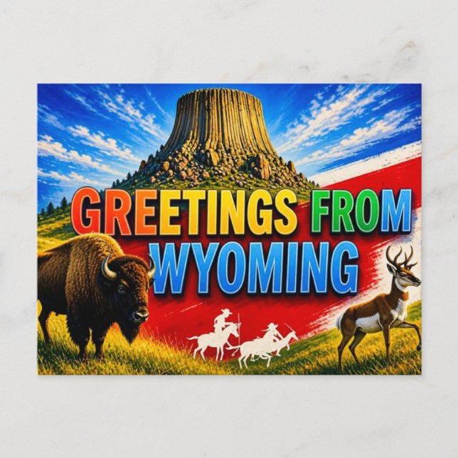 Greetings From Postcard  (Front)