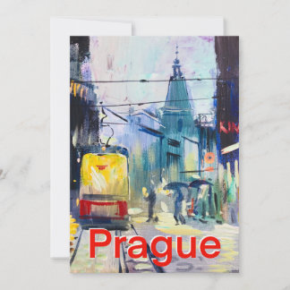 Greetings from Prague Holiday Card