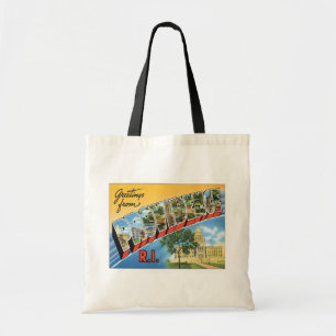 Greetings From Providence,Rhode Island Tote Bag