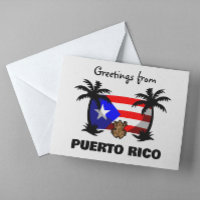 Greetings from Puerto Rico Coqui Frog Travel