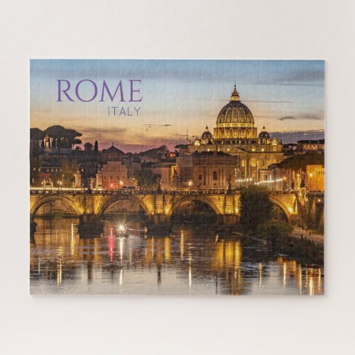 Greetings from Rome Italy Jigsaw Puzzle