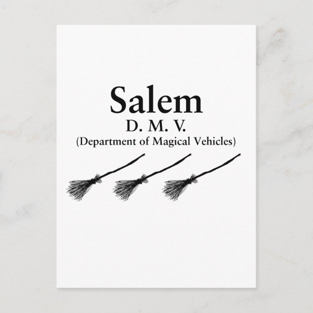 Greetings from Salem Postcard (Front)