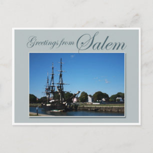 Greetings from Salem Postcard