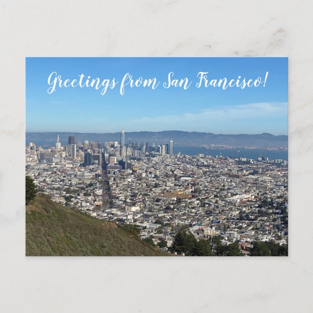 Greetings from San Francisco! Postcard (Front)
