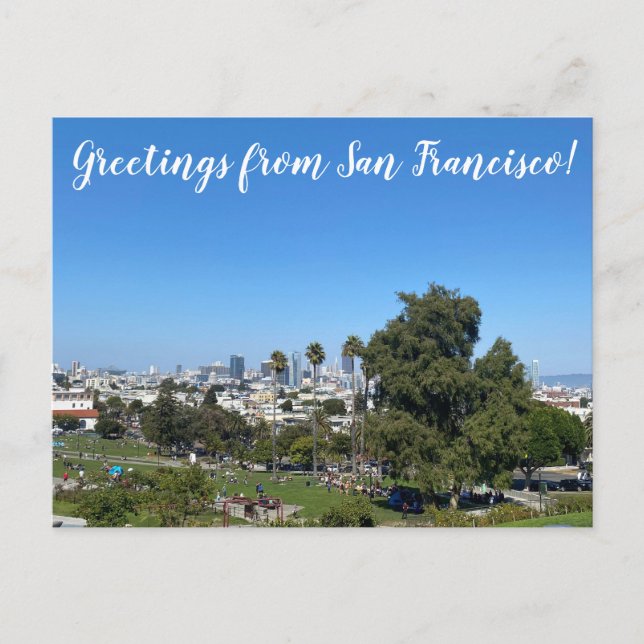 Greetings from San Francisco Postcard (Front)