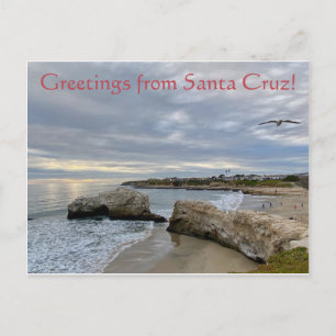 Greetings from Santa Cruz! Postcard