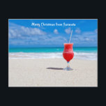 Greetings from Sarasota, Florida Beach Holiday Postcard<br><div class="desc">Greetings  from Sarasota,  Florida Beach Holiday Postcard</div>