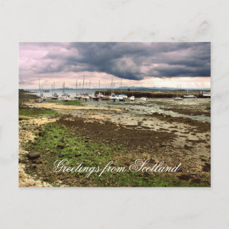 Greetings from Scotland, Aberdour Postcard