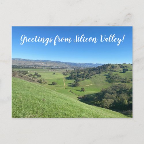 Greetings from Silicon Valley Postcard